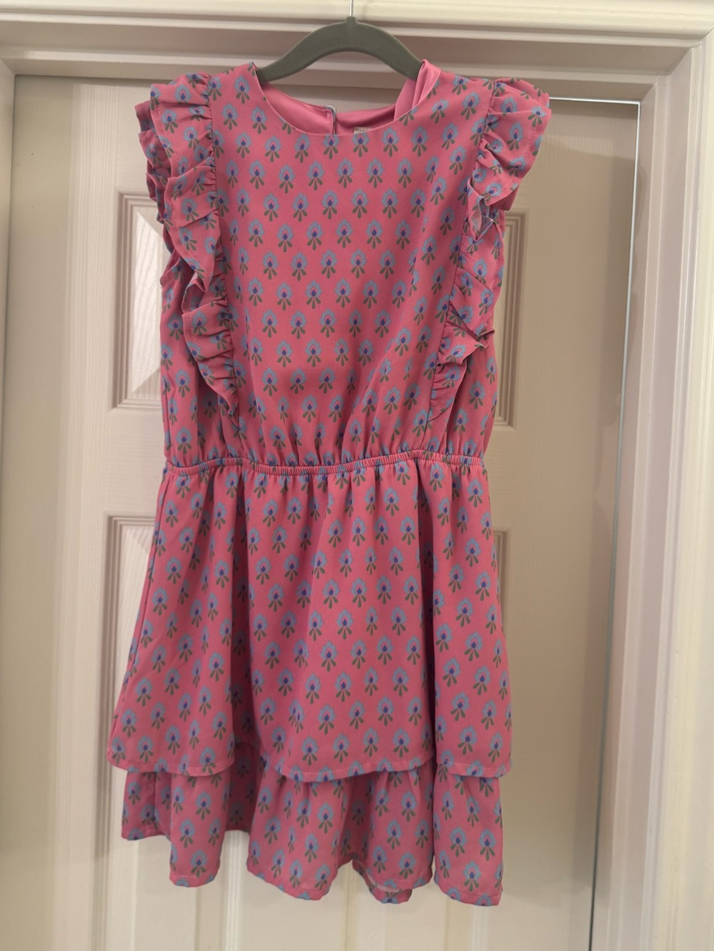 The Beaufort Bonnet Company Emily Rives Ruffle Dress - Size: 10